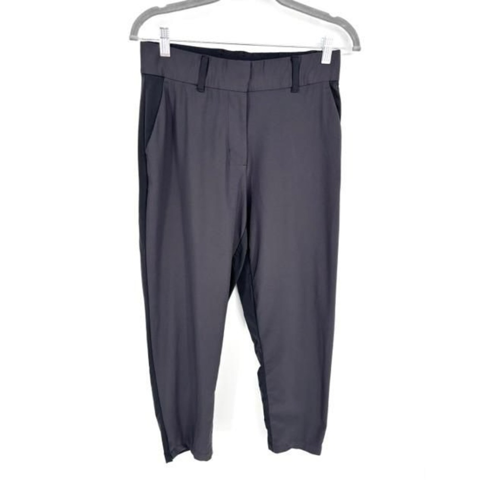 Nike Women's Dri-FIT Tour Golf Pants Size Medium Black Tapered Ankle Length